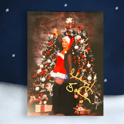 HAND SIGNED CHERYL PHOTO CHRISTMAS 2023