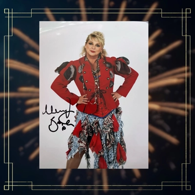 2025 - Hand Signed Cheryl Photo