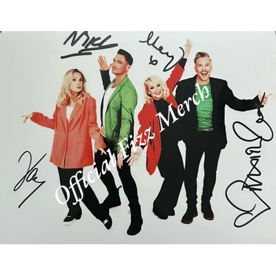 The Fizz Hand Signed Group Photo - 2025