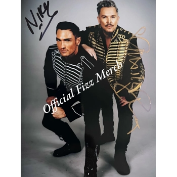 Hand signed Matthew & Nikk P..