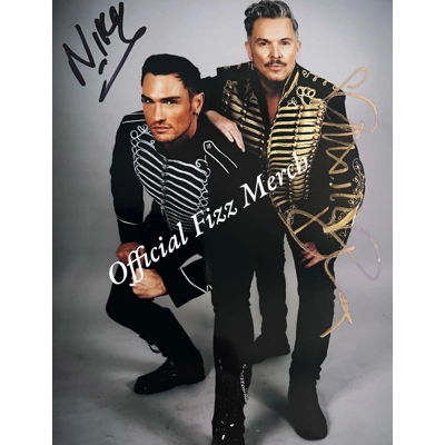 Hand signed Matthew & Nikk Photo