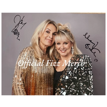 Large Hand Signed Cheryl & J..