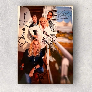 Signed The Fizz Photo
