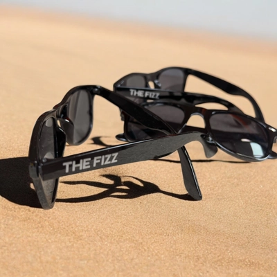 The Fizz Black Sunglasses