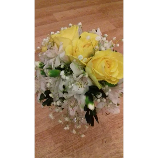 Wedding Posy Made with Real Flowers