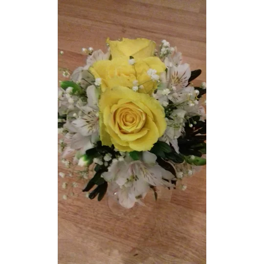 Wedding Posy Made with Real Flowers