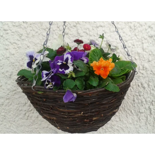 Rattan Hanging Basket