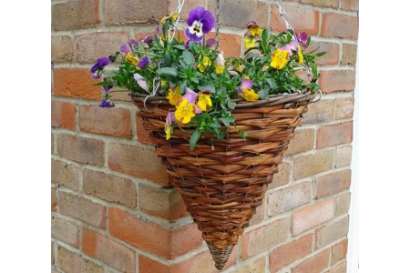 Local Rattan Cone Hanging Basket Local Rattan Cone Hanging Basket