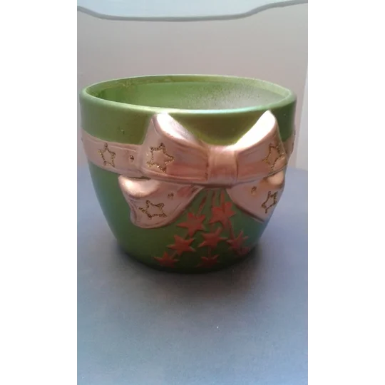 Ceramic Christmas Plant Pots