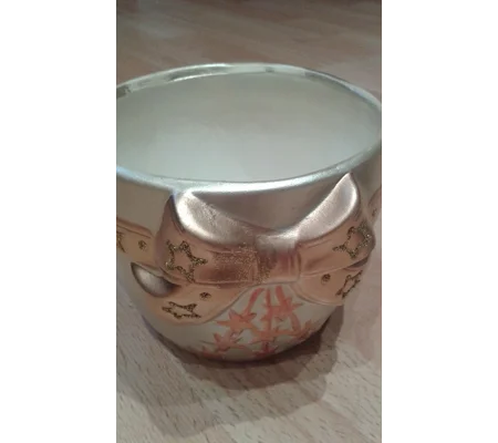 Ceramic Christmas Plant Pots