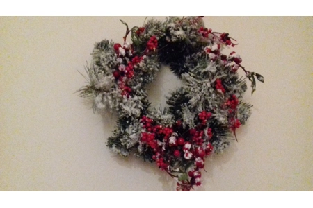 Snowy Christmas Wreath