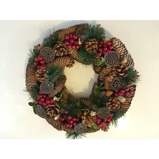 Cone Christmas Wreath