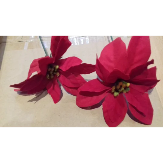 Artificial Poinsettia Flowers