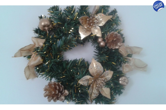Gold Christmas Wreath Gold Christmas Wreath