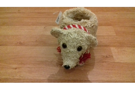 Polar Bear Christmas Planter Polar Bear Christmas Planter