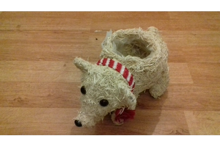 Polar Bear Christmas Planter Polar Bear Christmas Planter