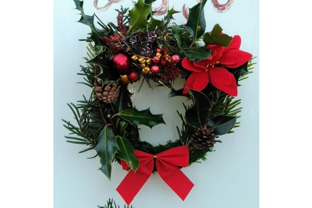 Real Christmas Wreaths Real Christmas Wreaths