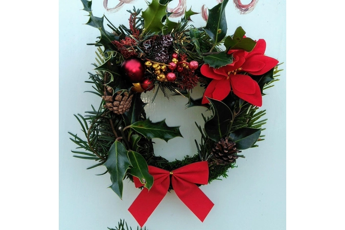 Real Christmas Wreaths Real Christmas Wreaths