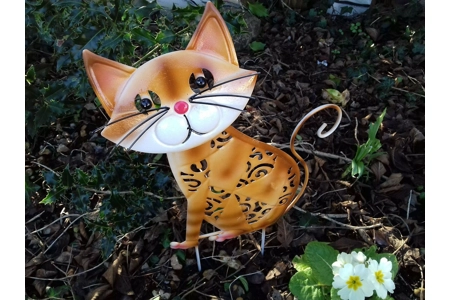 Cat Garden Ornament
