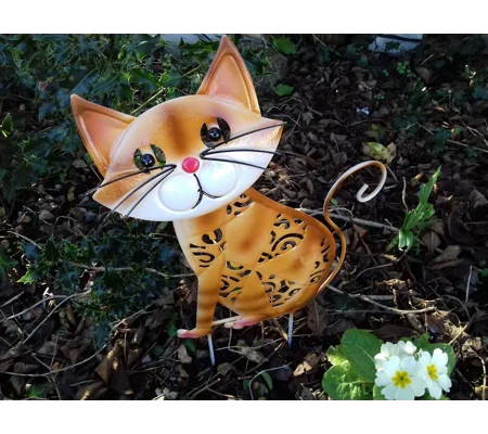 Cat Garden Ornament