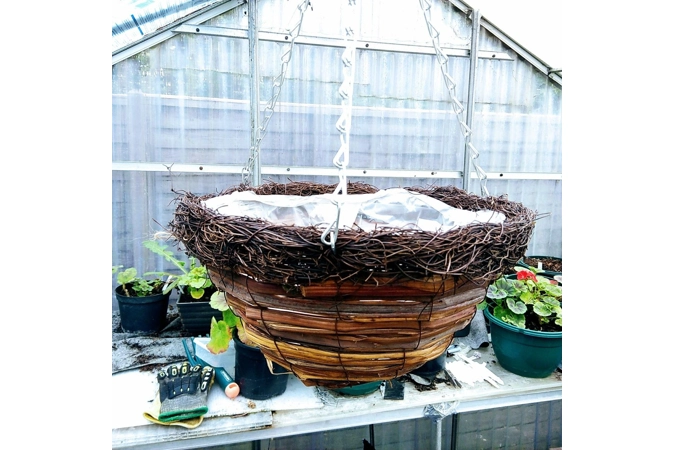 Woodland Hanging Basket Woodland Hanging Basket