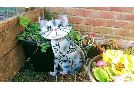 Cat Garden Ornament Cat Garden Ornament