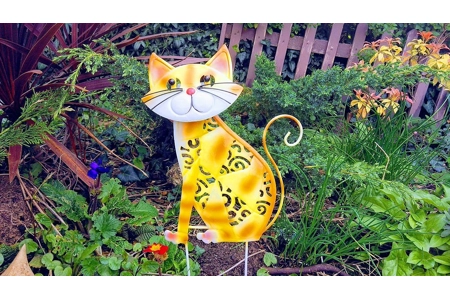 Cat Garden Ornament Cat Garden Ornament