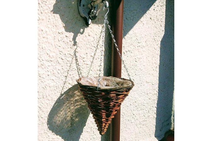 Local Rattan Cone Hanging Basket Local Rattan Cone Hanging Basket