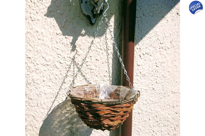 Local Rattan Round Basket