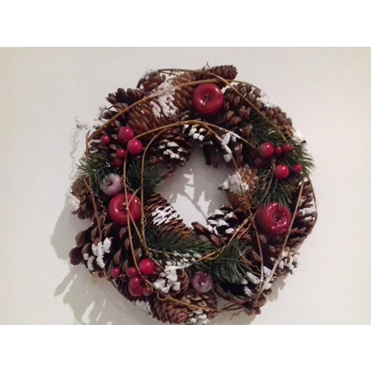 Snowy Christmas Wreath