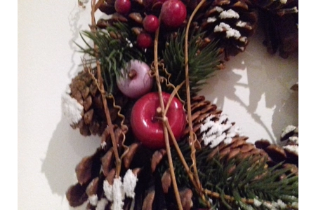 Snowy Christmas Wreath Snowy Christmas Wreath