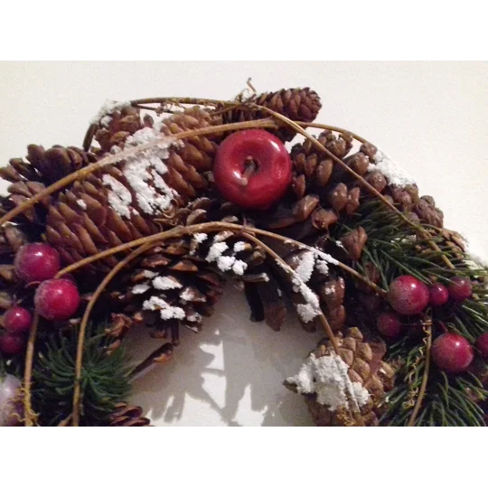 Snowy Christmas Wreath