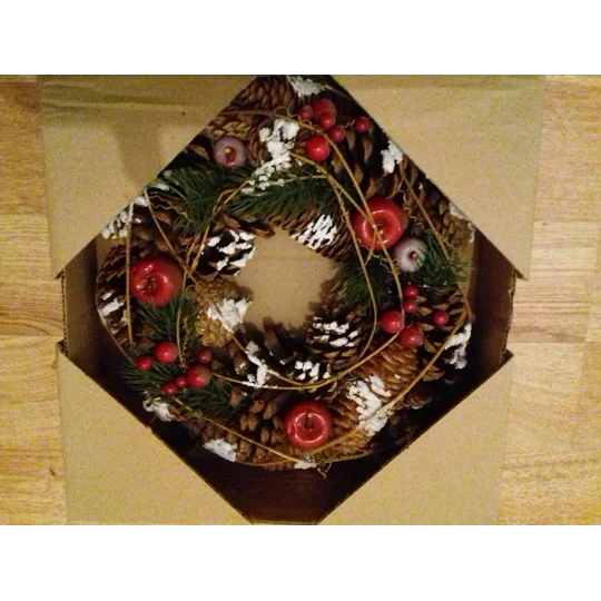 Snowy Christmas Wreath