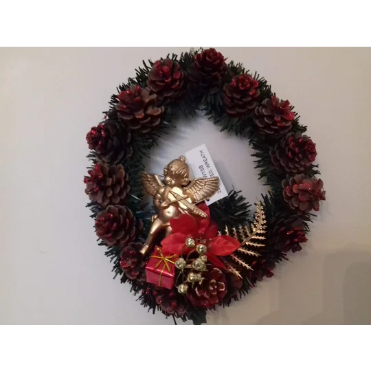 Cherub Christmas Wreath