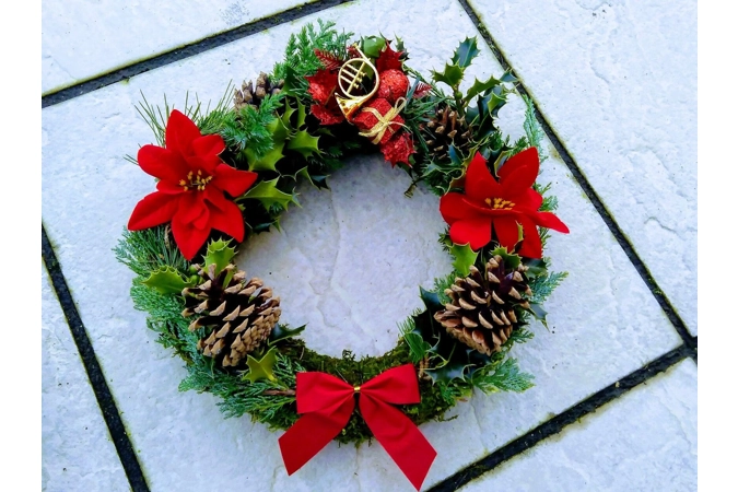 Real Christmas Wreaths Real Christmas Wreaths