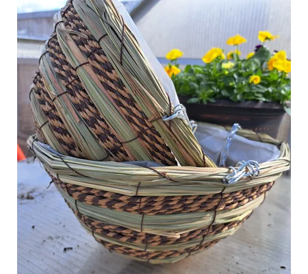 Plantation Hanging basket 12"