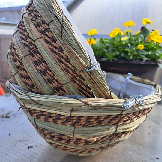Plantation Hanging basket 12"
