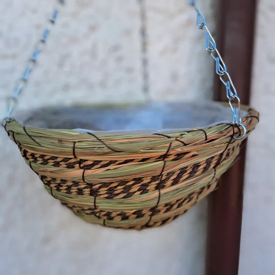 Plantation Hanging basket 12"