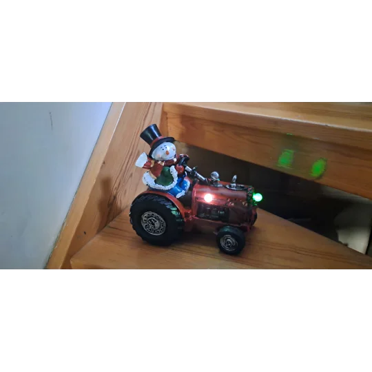 Christmas Ornament Tractor