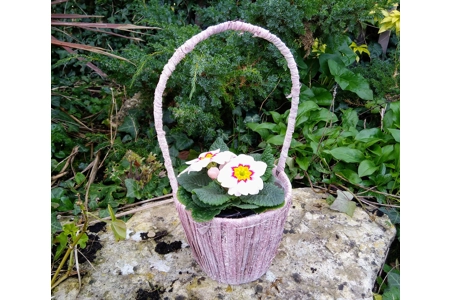 Banana Leaf Basket & Flower