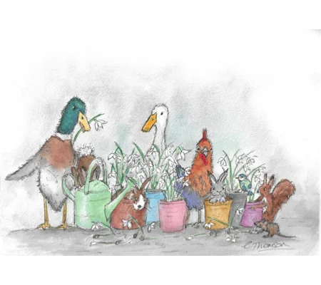 UK Wildlife Art Greeting Cards