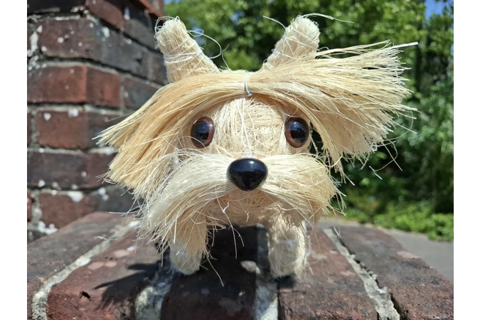 Straw Dog Planter Straw Dog Planter