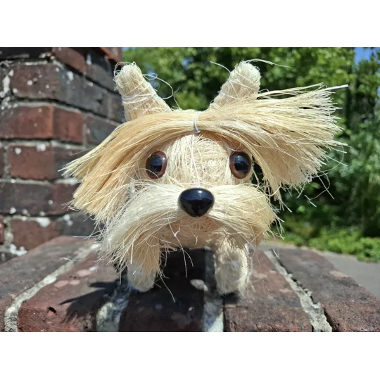 Straw Dog Planter