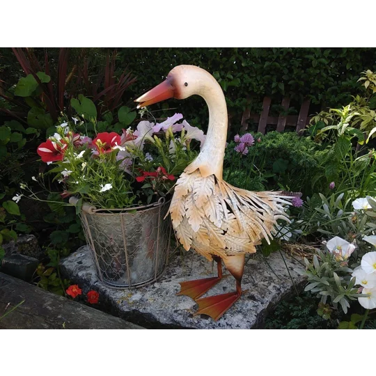Goose Garden Ornament