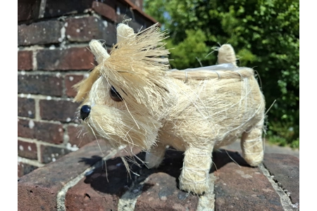 Straw Dog Planter Straw Dog Planter