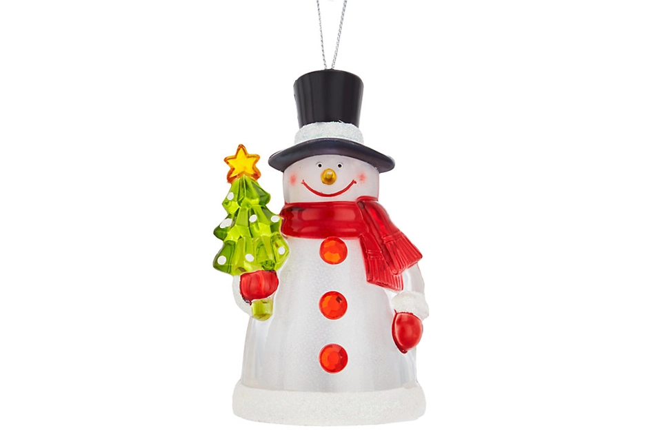 Morphing Mini Snowman LED Christmas Light
