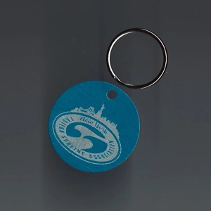 ESA NY Engraved Key Chain Pendant