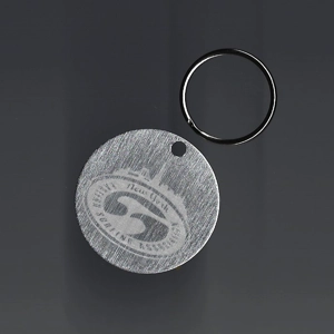 ESA NY Engraved Key Chain Pendant