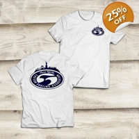 ESA NY Skyline Logo Youth - White