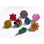 Pokemon - Gym Badges & Display Case